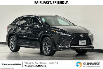 2022 Lexus RX 450h F Sport