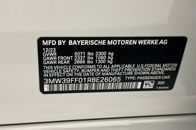 2024 BMW 3 Series 330e iPerformance