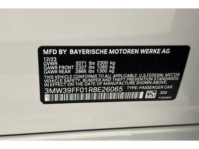 2024 BMW 3 Series 330e iPerformance