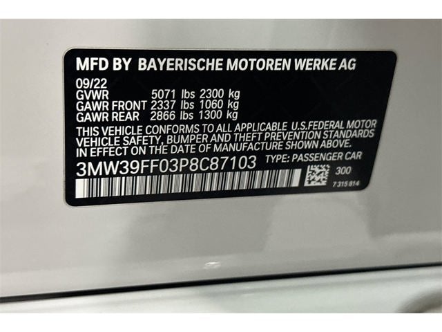 2023 BMW 3 Series 330e iPerformance