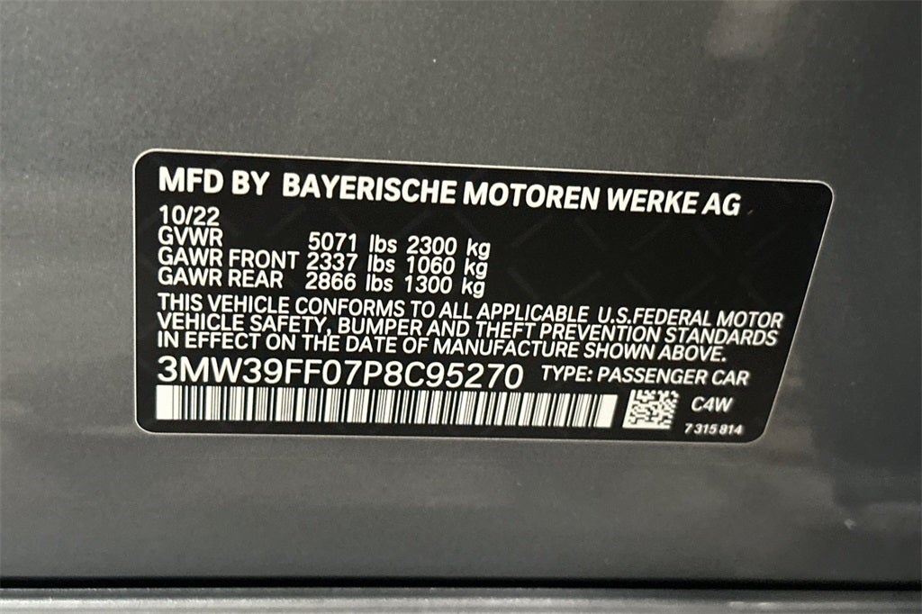 2023 BMW 3 Series 330e iPerformance