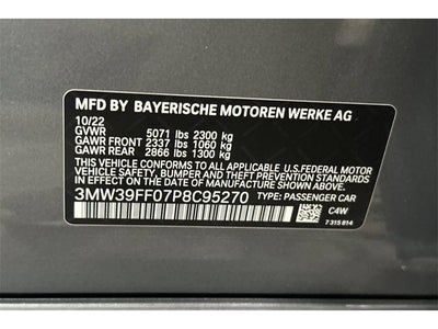 2023 BMW 3 Series 330e iPerformance