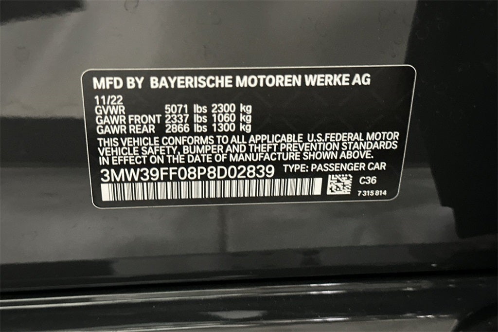 2023 BMW 3 Series 330e iPerformance
