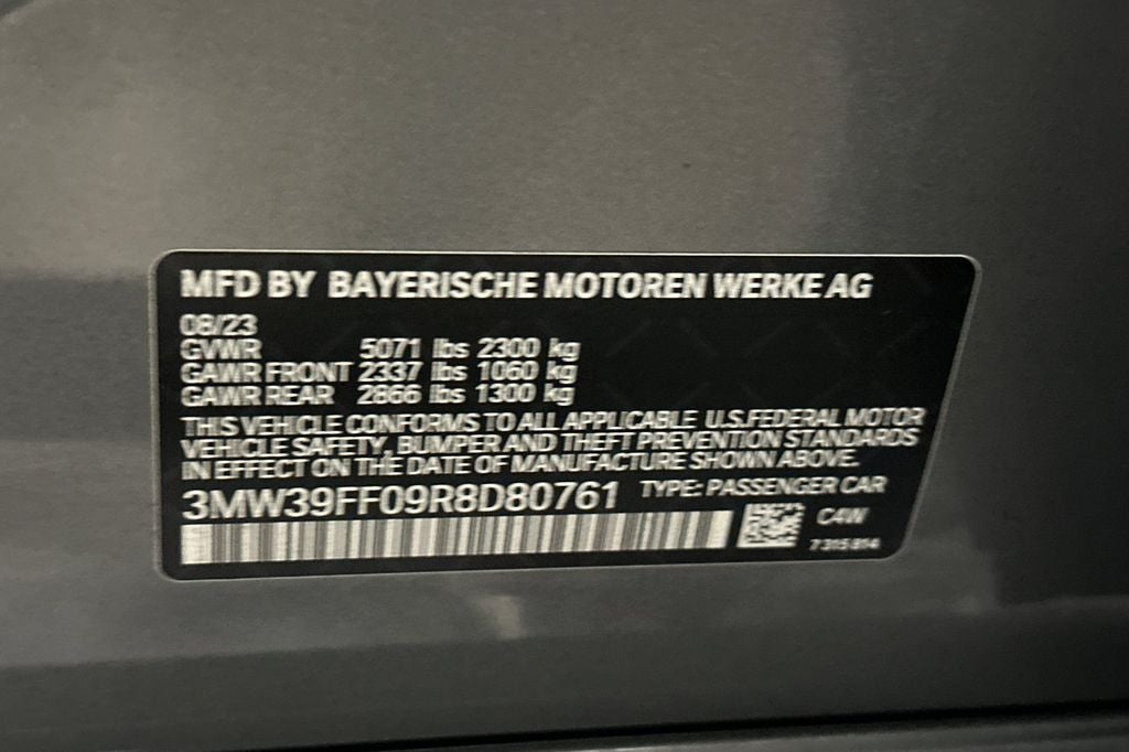 2024 BMW 3 Series 330e iPerformance