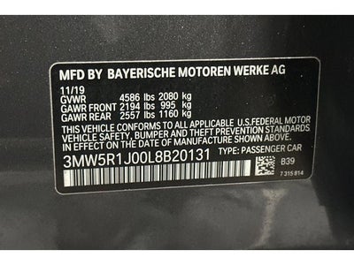 2020 BMW 3 Series 330i