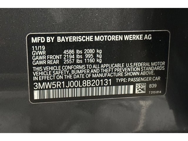 2020 BMW 3 Series 330i