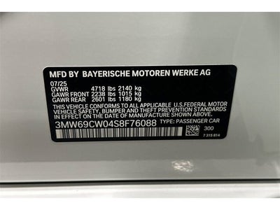 2025 BMW 3 Series 330i