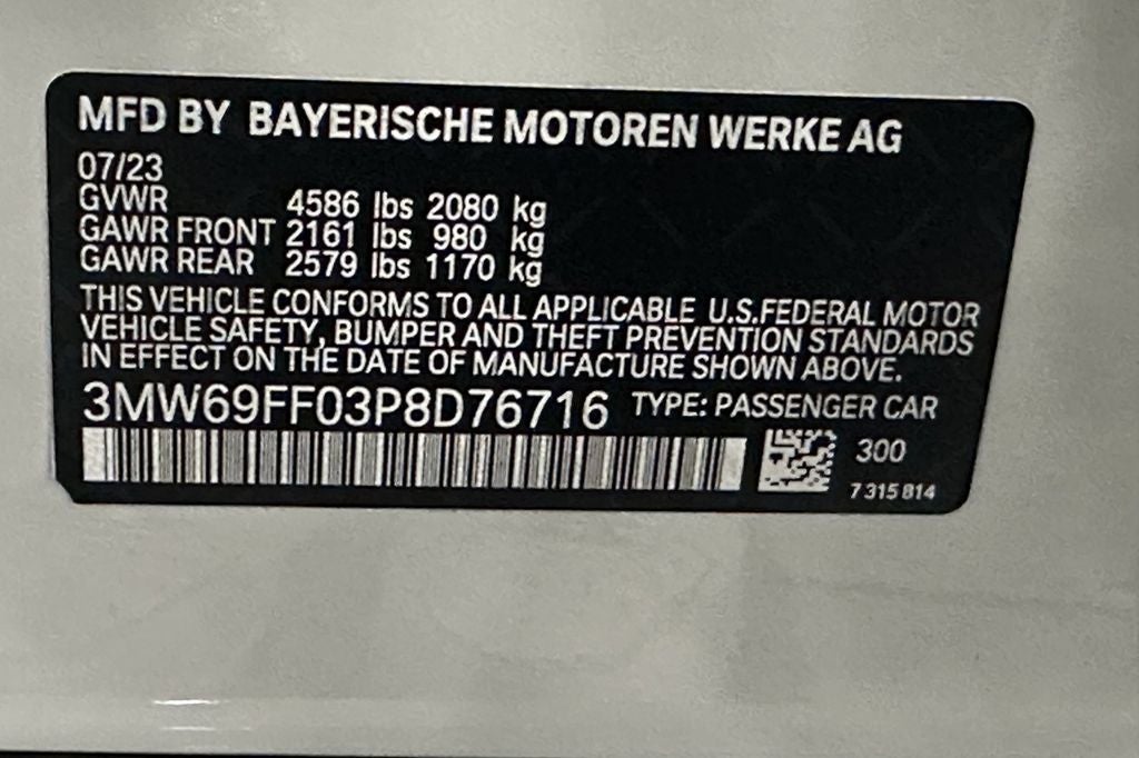 2023 BMW 3 Series 330i