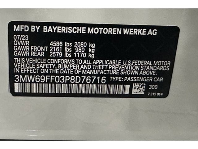 2023 BMW 3 Series 330i