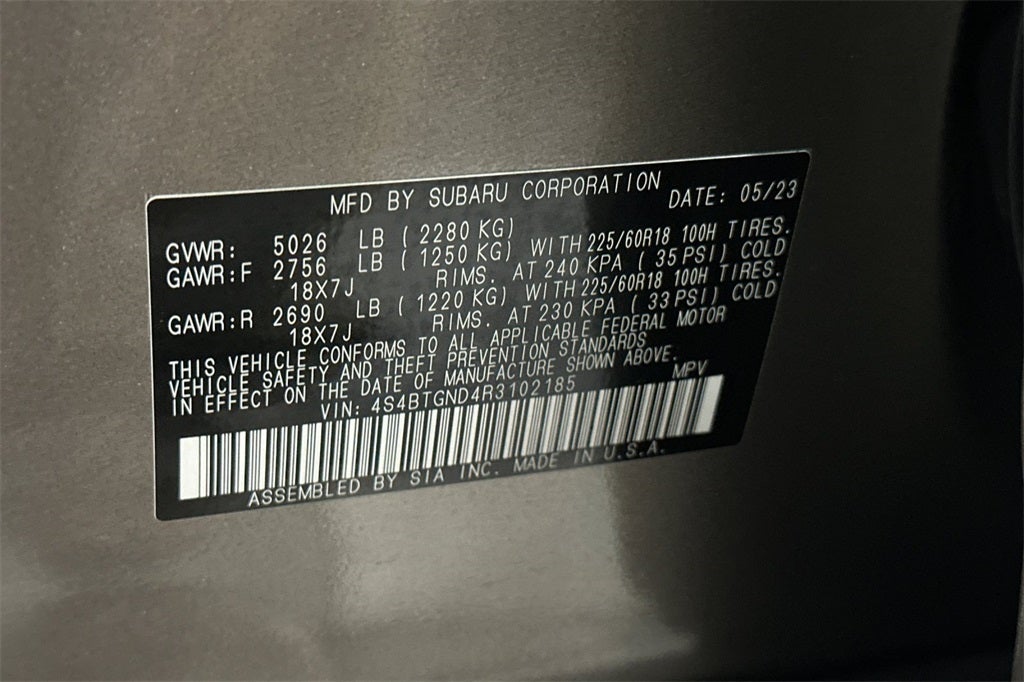 2024 Subaru Outback Limited XT