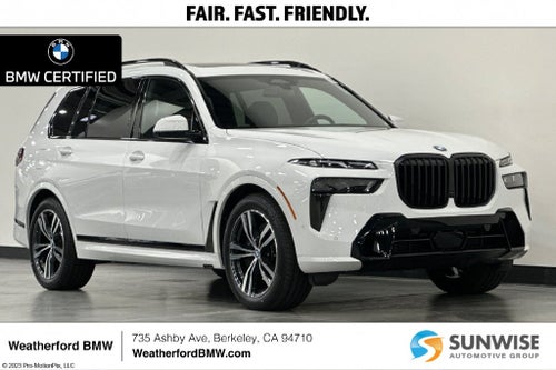 2024 BMW X7 xDrive40i