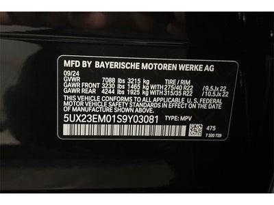 2025 BMW X7 xDrive40i