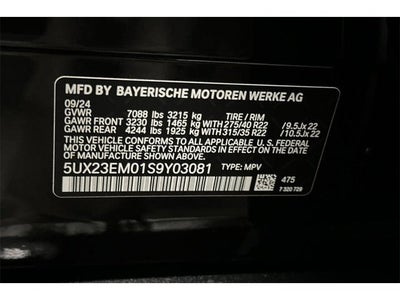 2025 BMW X7 xDrive40i