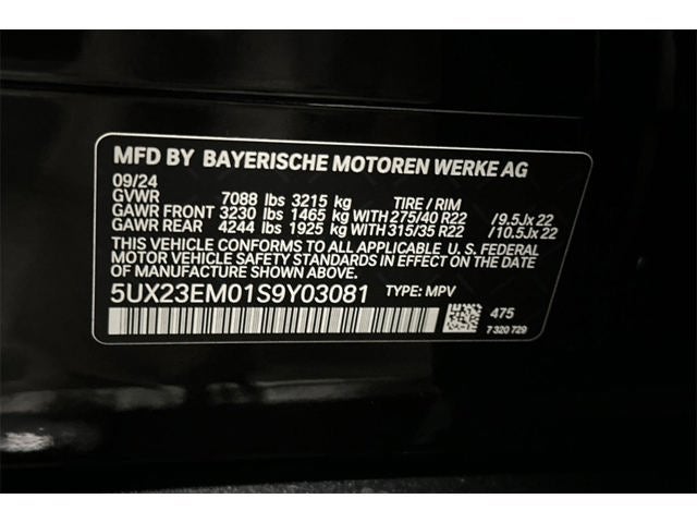 2025 BMW X7 xDrive40i