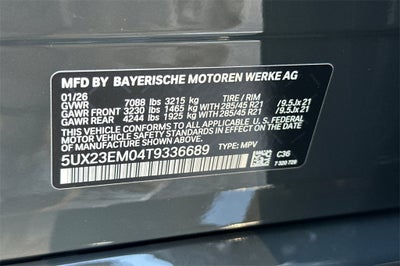 2026 BMW X7 xDrive40i