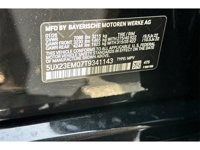 2026 BMW X7 xDrive40i