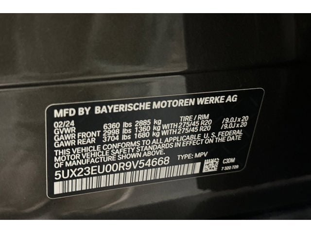 2024 BMW X5 xDrive40i