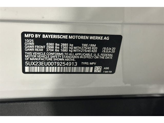 2026 BMW X5 xDrive40i