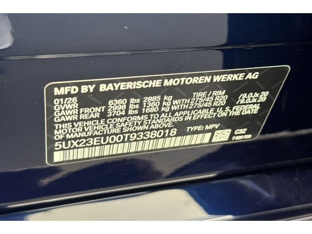 2026 BMW X5 xDrive40i