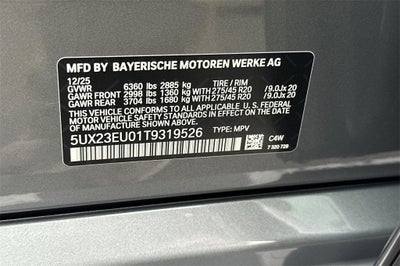 2026 BMW X5 xDrive40i