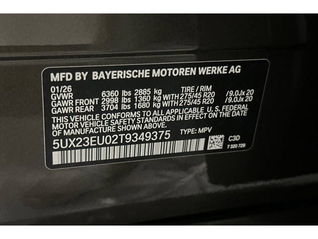 2026 BMW X5 xDrive40i