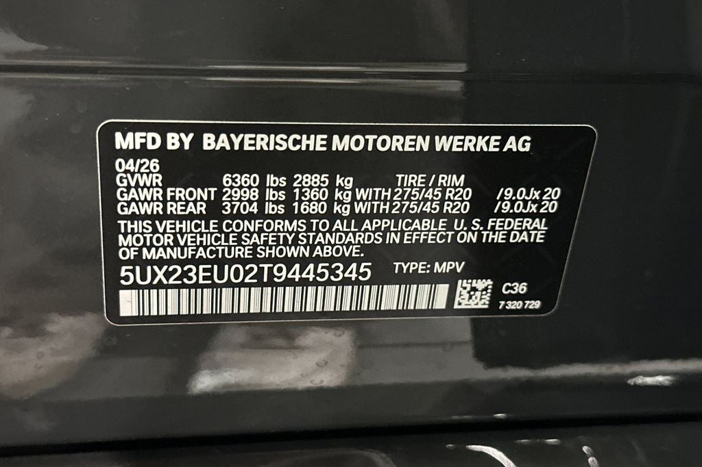 2026 BMW X5 xDrive40i