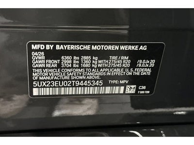 2026 BMW X5 xDrive40i