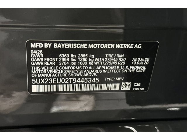 2026 BMW X5 xDrive40i