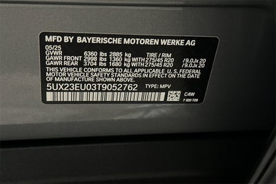 2026 BMW X5 xDrive40i