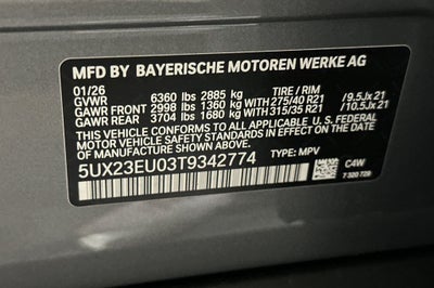 2026 BMW X5 xDrive40i