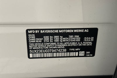 2026 BMW X5 xDrive40i