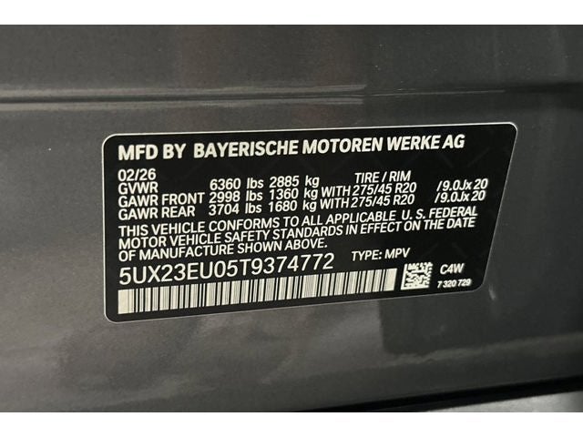 2026 BMW X5 xDrive40i