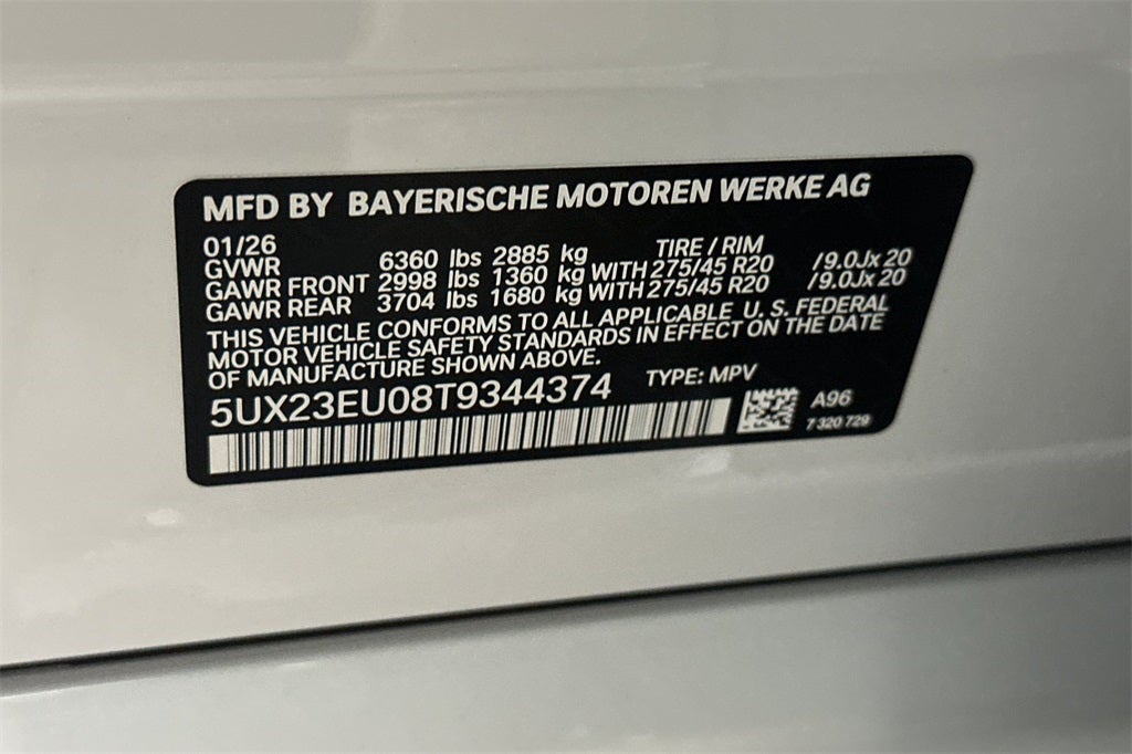 2026 BMW X5 xDrive40i