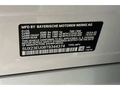 2026 BMW X5 xDrive40i