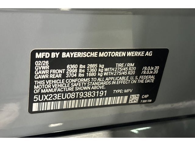 2026 BMW X5 xDrive40i