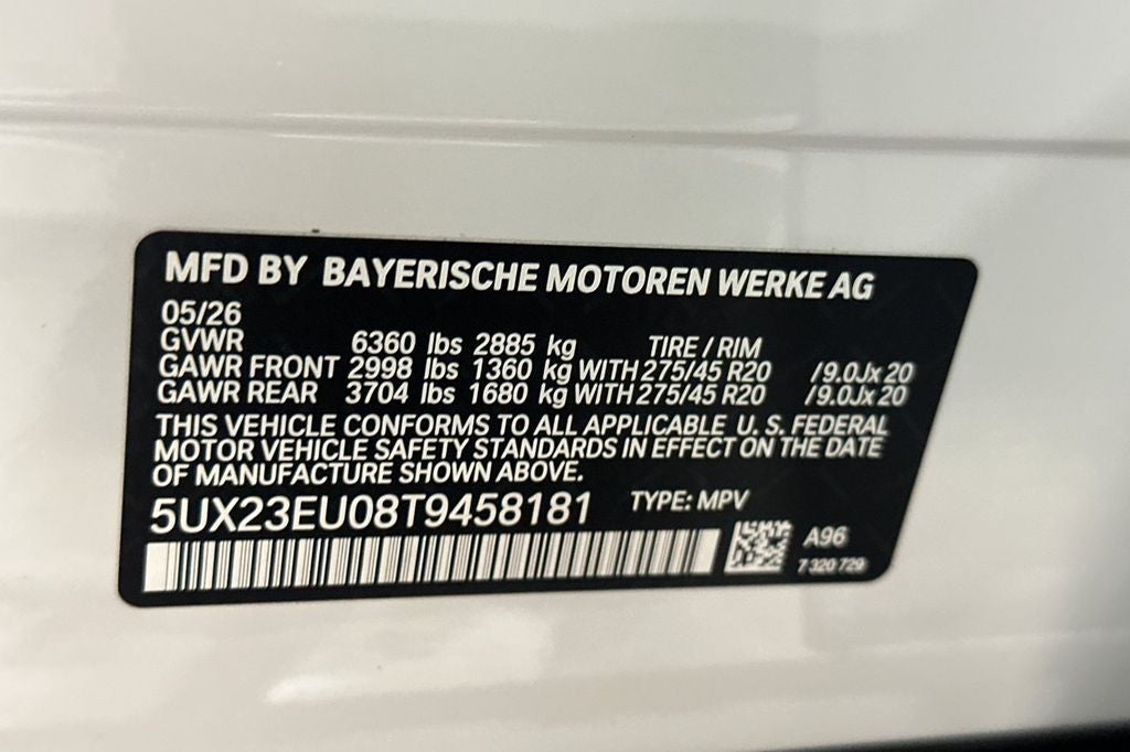 2026 BMW X5 xDrive40i