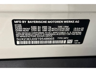 2026 BMW X5 xDrive40i