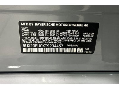 2026 BMW X5 xDrive40i