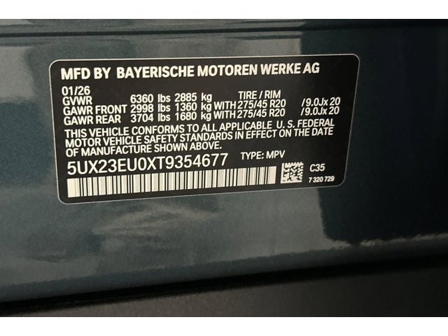 2026 BMW X5 xDrive40i