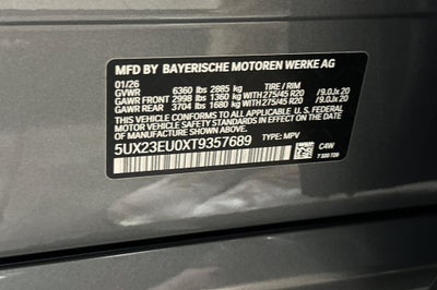 2026 BMW X5 xDrive40i