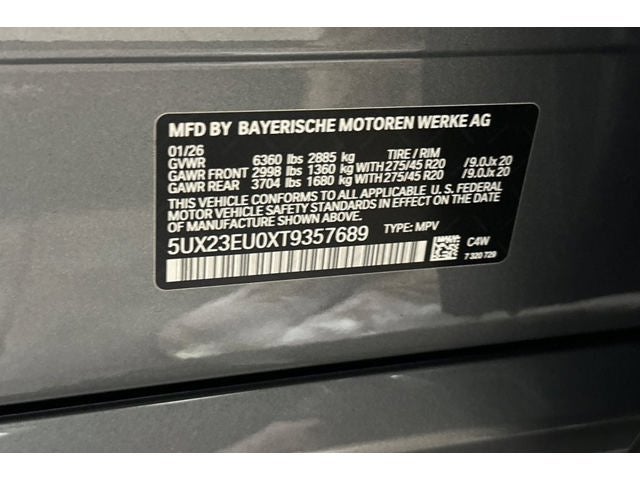 2026 BMW X5 xDrive40i