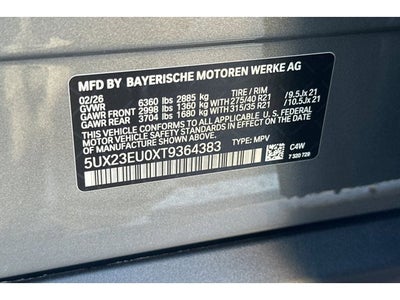 2026 BMW X5 xDrive40i