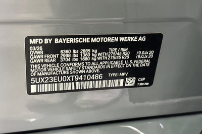 2026 BMW X5 xDrive40i