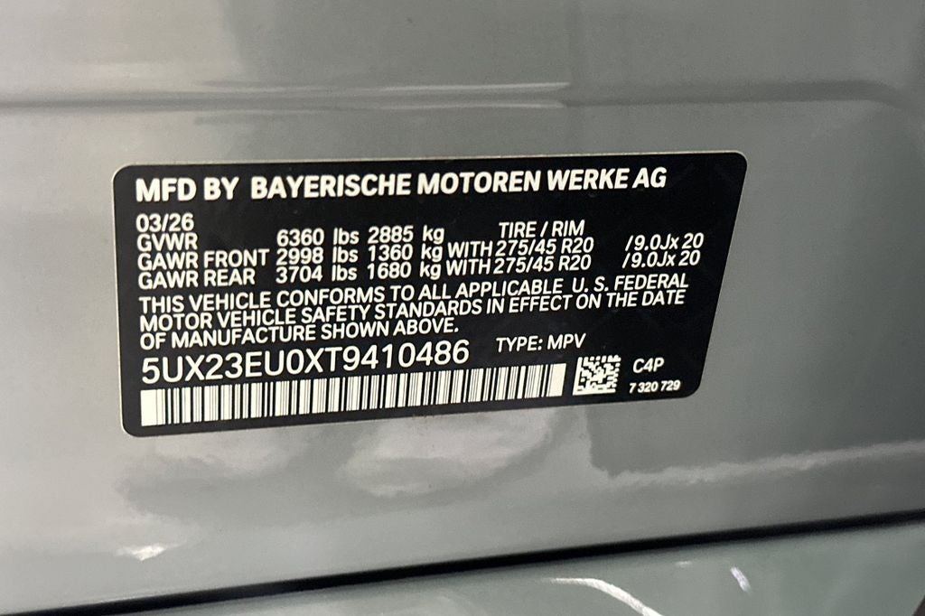 2026 BMW X5 xDrive40i