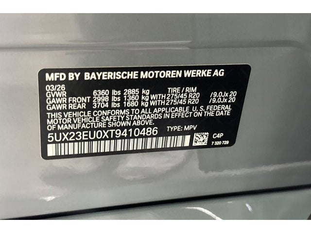 2026 BMW X5 xDrive40i