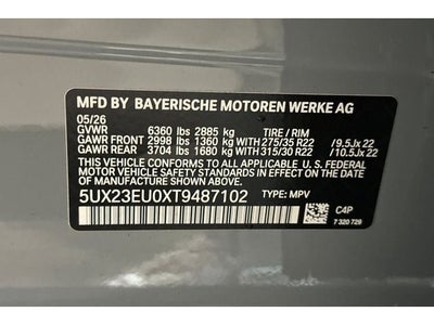 2026 BMW X5 xDrive40i