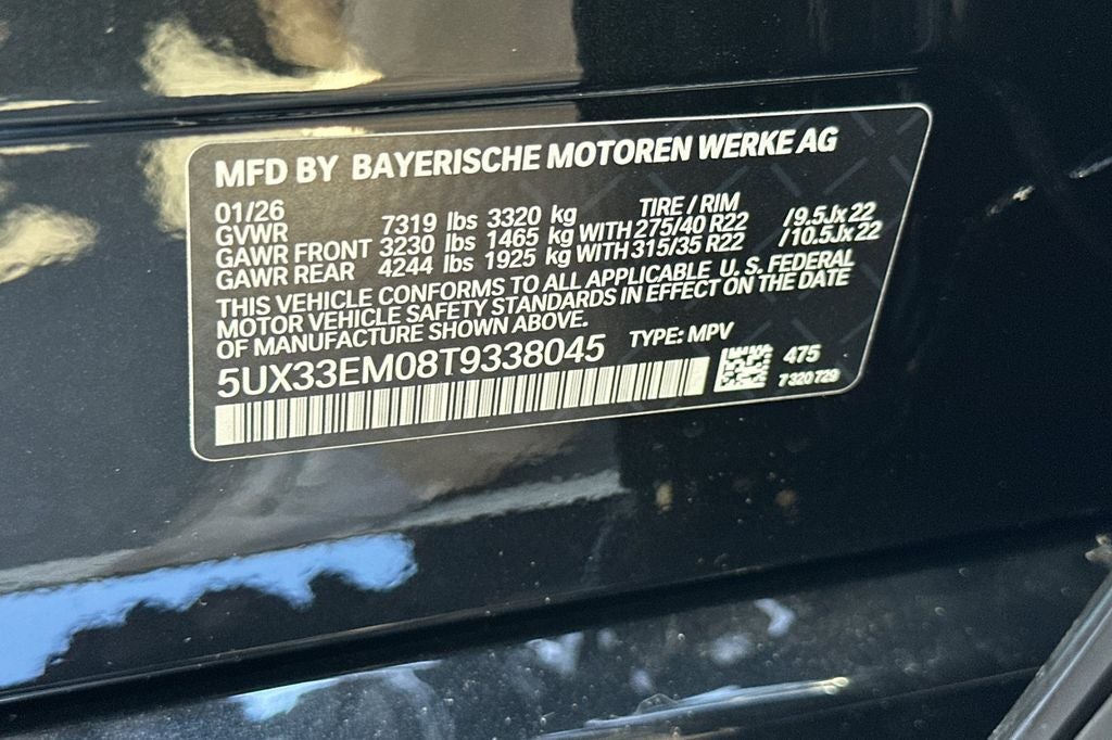 2026 BMW X7 M60i