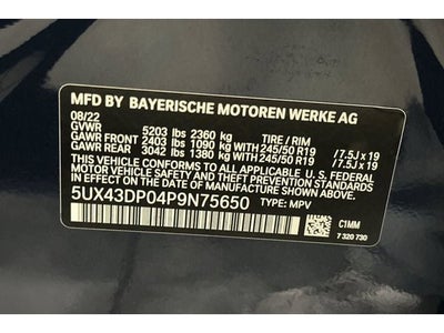 2023 BMW X3 sDrive30i
