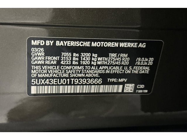 2026 BMW X5 xDrive50e