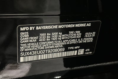 2026 BMW X5 xDrive50e